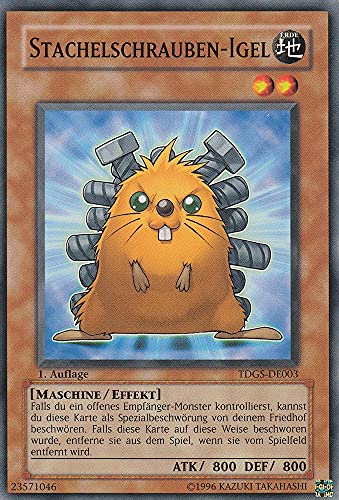 TDGS-DE003 - Stachelschrauben-Igel - Common - Deutsch - The Duelist Genesis - mit LMS Trading Fieldcenter-Karte Yugioh von LMS Trading