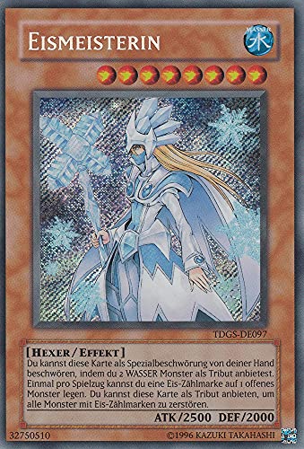 TDGS-DE097 - Eismeisterin - Secret Rare - Deutsch - The Duelist Genesis - mit LMS Trading Fieldcenter-Karte Yugioh von LMS Trading