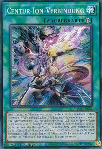 VASM-DE022 - Centur-Ion-Verbindung - Super Rare - 1. Auflage - Deutsch - Einzelkarte aus: Valiant Smashers - mit LMS Trading Fieldcenter - Yu-Gi-Oh VASM-DE022 - Centur-Ion-Verbindung - Super Rare - 1. Auflage - Deutsch - Einzelkarte aus: Valiant Smashers - mit LMS Trading Fieldcenter - Yu-Gi-Oh von LMS Trading