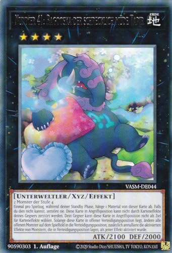 VASM-DE044 - Nummer 41: Bagooska der schrecklich müde Tapir - Rare - 1. Auflage - Deutsch - Einzelkarte aus: Valiant Smashers - mit LMS Trading Fieldcenter - Yu-Gi-Oh VASM-DE044 - Nummer 41: Bagooska der schrecklich müde Tapir - Rare - 1. Auflage - Deutsch - Einzelkarte aus: Valiant Smashers - mit LMS Trading Fieldcenter - Yu-Gi-Oh von LMS Trading