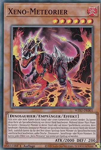 WISU-DE001 - Xeno-Meteorier - Super Rare - 1. Auflage - Deutsch - Wild Survivors - mit LMS Trading Fieldcenter-Karte Yugioh von LMS Trading