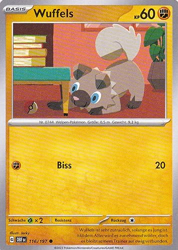 Wuffels - OBF 116/197 - Common - Karmesin & Purpur - Obsidianflammen - mit LMS Trading Grußkarte Wuffels - OBF 116/197 - Common - Karmesin & Purpur - Obsidianflammen - mit LMS Trading Grußkarte von LMS Trading