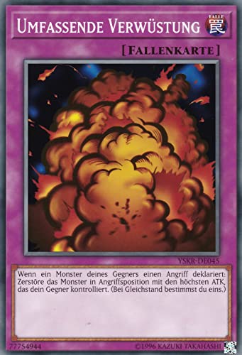 YSKR-DE045 - Umfassende Verwüstung - Common - Deutsch - Starter Deck: Kaiba Reloaded - mit LMS Trading Fieldcenter-Karte Yugioh von LMS Trading