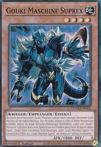 Yu-Gi-Oh! - Gouki Maschine Suprex - DOOD-DE006 - Super Rare - 1. Auflage – Deutsch – Doom of Dimensions - mit LMS Trading Fieldcenter-Karte Yu-Gi-Oh! - Gouki Maschine Suprex - DOOD-DE006 - Super Rare - 1. Auflage – Deutsch – Doom of Dimensions - mit LMS Trading Fieldcenter-Karte von LMS Trading