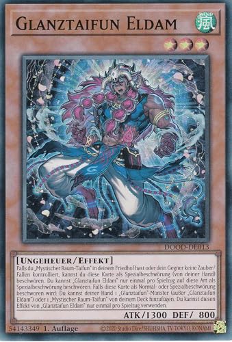 Yu-Gi-Oh! - Glanztaifun Eldam - DOOD-DE013 – Super Rare – 1. Auflage – Deutsch – Doom of Dimensions - mit LMS Trading Fieldcenter-Karte Yu-Gi-Oh! - Glanztaifun Eldam - DOOD-DE013 – Super Rare – 1. Auflage – Deutsch – Doom of Dimensions - mit LMS Trading Fieldcenter-Karte von LMS Trading