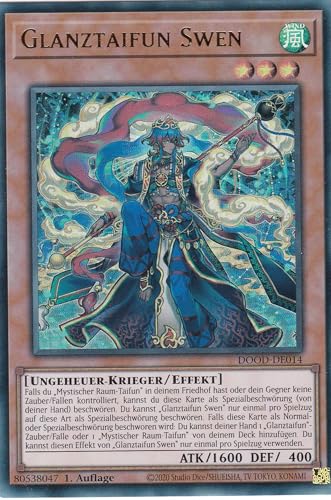 Yu-Gi-Oh! - Glanztaifun Swen - DOOD-DE014 – Ultra Rare – 1. Auflage – Deutsch – Doom of Dimensions - mit LMS Trading Fieldcenter-Karte Yu-Gi-Oh! - Glanztaifun Swen - DOOD-DE014 – Ultra Rare – 1. Auflage – Deutsch – Doom of Dimensions - mit LMS Trading Fieldcenter-Karte von LMS Trading