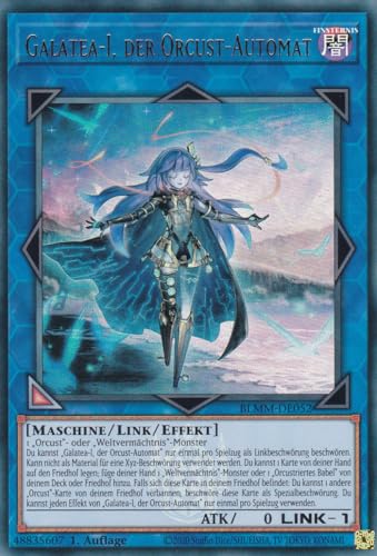 Yu-Gi-Oh! – Galatea - I der Orcust Automat – Ultra Rare – BLMM-DE052 – 1. Auflage – Deutsch – Battles of Legend: Monster Mayhem - mit LMS Trading Fieldcenter-Karte Yugioh Yu-Gi-Oh! – Galatea - I der Orcust Automat – Ultra Rare – BLMM-DE052 – 1. Auflage – Deutsch – Battles of Legend: Monster Mayhem - mit LMS Trading Fieldcenter-Karte Yugioh von LMS Trading