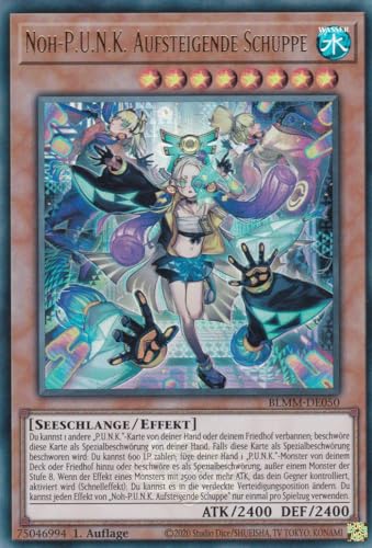 Yu-Gi-Oh! – NOH P. U. N. K. Aufsteigende Schuppe – Ultra Rare – BLMM-DE050 – 1. Auflage – Deutsch – Battles of Legend: Monster Mayhem - mit LMS Trading Fieldcenter-Karte Yugioh Yu-Gi-Oh! – NOH P. U. N. K. Aufsteigende Schuppe – Ultra Rare – BLMM-DE050 – 1. Auflage – Deutsch – Battles of Legend: Monster Mayhem - mit LMS Trading Fieldcenter-Karte Yugioh von LMS Trading