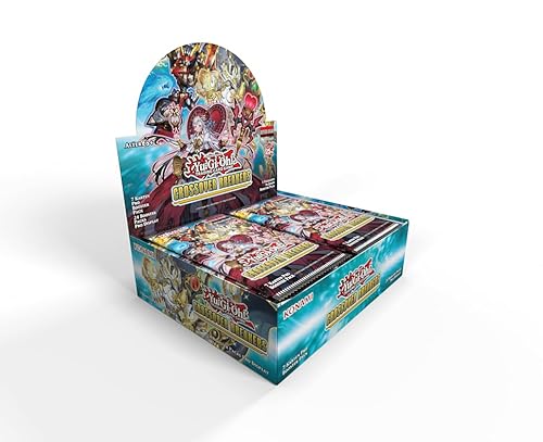 Yugioh - Crossover Breakers - CRBR - Display (24 Booster Packs je 7 Karten) - DEUTSCH - 1. Auflage - Originalverpackt - mit LMS Trading Fieldcenter-Karte von LMS Trading