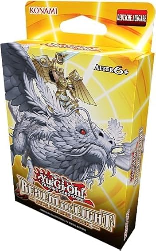 Yugioh - Structure Deck: Realm of Light - SDLI - (Reprint) 41 Karten - Deutsch - Vorgefertigtes Spieldeck - Direkt Spielbereit - Originalverpackt - mit LMS Trading Fieldcenter Karte von LMS Trading