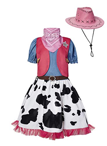 LMYOVE Cowgirl-Halloween-Kostüm (klein, Rosa) von LMYOVE