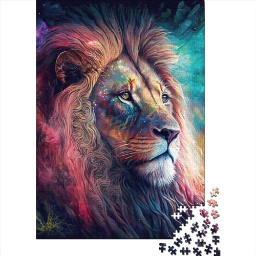 1000-teiliges Puzzle für Kinder, Lion543 Puzzles für Kinder, Puzzle aus Pappe, pädagogisches Spielzeug zum Stressabbau, Puzzle 1000 Teile (75 x 50 cm) von LMYmoney