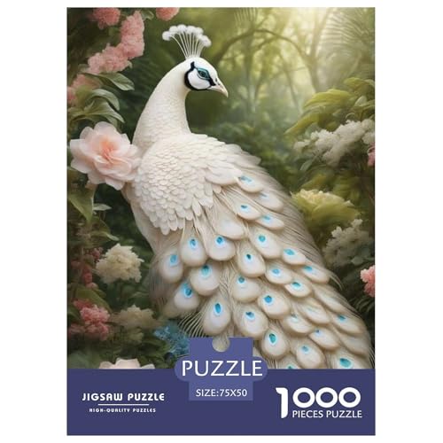 1000-teiliges Puzzle mit Tierkunst und Vögeln, Puzzle für Erwachsene, ab 14 Jahren, 1000 Teile (75 x 50 cm) von LMYmoney