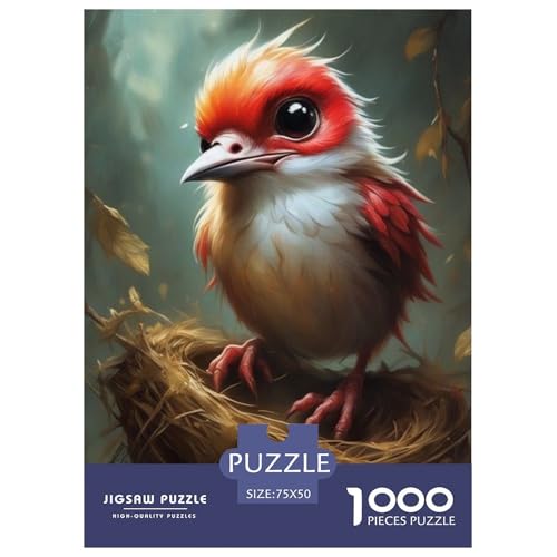 1000-teiliges Puzzle mit Tierkunst und Vögeln für Erwachsene, Puzzles, Lernspielzeug, 1000 Stück (75 x 50 cm) von LMYmoney