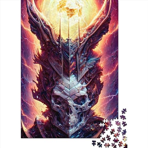 300-teiliger Kristall-Nekromant für Erwachsene, schwierige Holzpuzzles, Puzzles für Kinder, Lernspiel, Herausforderungsspielzeug, 300 Stück (40 x 28 cm) von LMYmoney