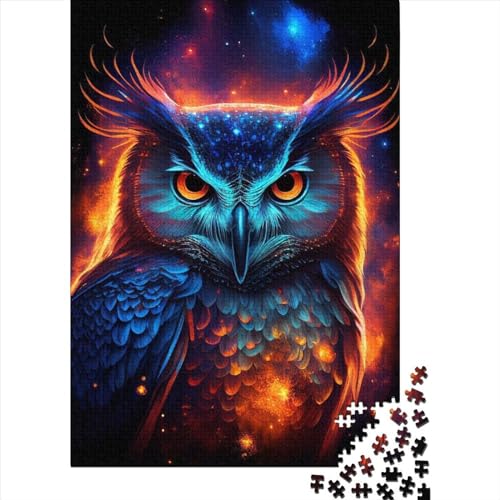 300-teiliges Puzzle „Nebula Owl565“ Puzzle für Kartonpuzzle, Lernspielzeug, 300 Teile (40 x 28 cm) von LMYmoney