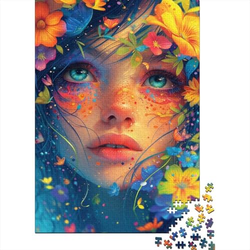 300-teiliges Puzzle für Kinder, schönes Mädchen-Puzzle, 300 Teile, Brettpuzzle, Entspannungspuzzlespiele, Denksportpuzzle 300 Teile (40 x 28 cm) von LMYmoney