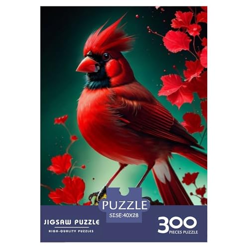 300-teiliges Puzzle mit Tierkunst und Vögeln, für Erwachsene und Teenager, 300 Teile (40 x 28 cm) von LMYmoney