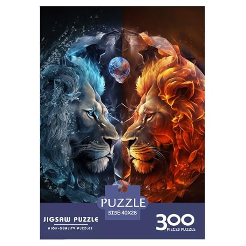 300-teiliges Yin-Yang-Art-Puzzle für Erwachsene, Holzpuzzle, Puzzle für Erwachsene, 300 Stück (40 x 28 cm) von LMYmoney