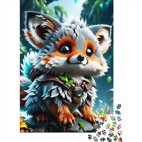 500-teiliges Puzzle mit Tierjungen, Puzzle, Puzzle für Erwachsene, nachhaltiges Puzzle für Erwachsene, 500 Teile (52 x 38 cm) von LMYmoney