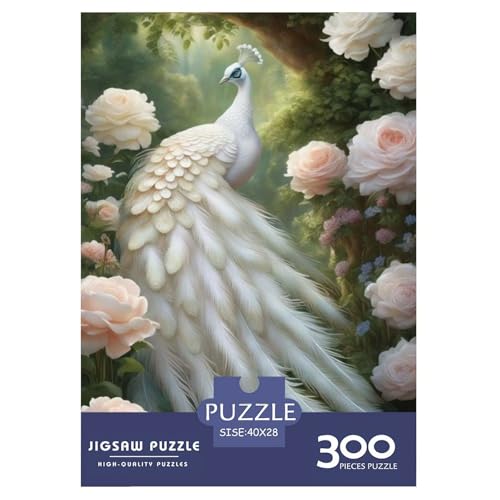 Animal Art Bird Puzzles für Erwachsene, 300 Teile, Puzzle für Erwachsene und Teenager, Familienspiel, 300 Teile (40 x 28 cm) von LMYmoney