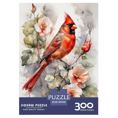 Animal Art Vogel-Puzzle für Erwachsene, 300 Teile, Puzzles für Erwachsene und Teenager ab 12 Jahren, 300 Teile (40 x 28 cm) von LMYmoney