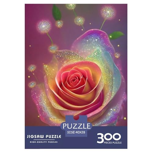 Art Flowers Puzzle für Erwachsene, 300 Teile, Puzzles für Erwachsene und Teenager ab 12 Jahren, 300 Teile (40 x 28 cm) von LMYmoney