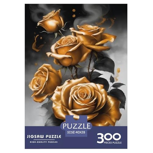 Art Flowers Puzzles für Erwachsene, 300-teiliges Puzzle für Teenager, Lernspiel, Herausforderungsspielzeug, 300 Stück (40 x 28 cm) von LMYmoney