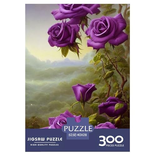 Art Flowers Puzzles für Erwachsene, 300-teiliges Puzzle für Teenager ab 12 Jahren, 300 Teile (40 x 28 cm) von LMYmoney