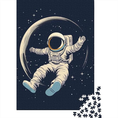 Astronauten-Ostergeschenke, Puzzle, anspruchsvolle Familienspiele, 100% recycelte Pappe, Puzzle für Erwachsene und Kinder, 38 x 26 cm, 1000 Teile von LMYmoney