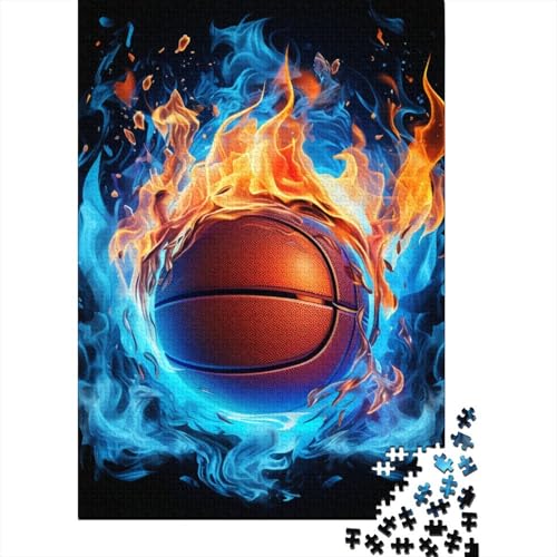 Basketball Devoted Believers Puzzle Relax Challenge Toy 100 Prozent recycelte Pappe Puzzle für Erwachsene und Teenager 70x50cm/1000 Teile von LMYmoney