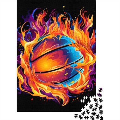 Basketball-Ostergeschenke, Puzzlespaß, 100 Prozent recycelte Pappe, Puzzle für Kinder und Erwachsene ab 12 Jahren, 38 x 26 cm, 1000 Teile von LMYmoney