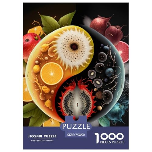 Betreffname> Puzzle 1000 Teile für Erwachsene, Holz, Lernspiel, Herausforderungsspielzeug, 1000 Teile (75 x 50 cm) von LMYmoney