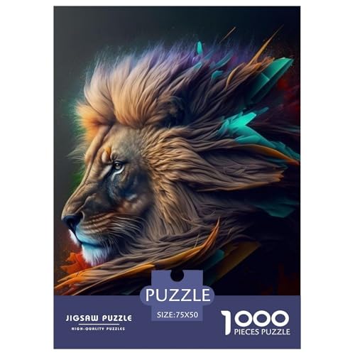 Betreffname> Puzzle 1000 Teile für Erwachsene, Holz, Lernspiel, Herausforderungsspielzeug, 1000 Teile (75 x 50 cm) von LMYmoney