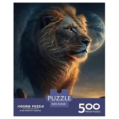 Betreffname> Puzzle 500 Teile für Erwachsene, Holz, Lernspiel, Herausforderungsspielzeug, 500 Teile (52 x 38 cm) von LMYmoney