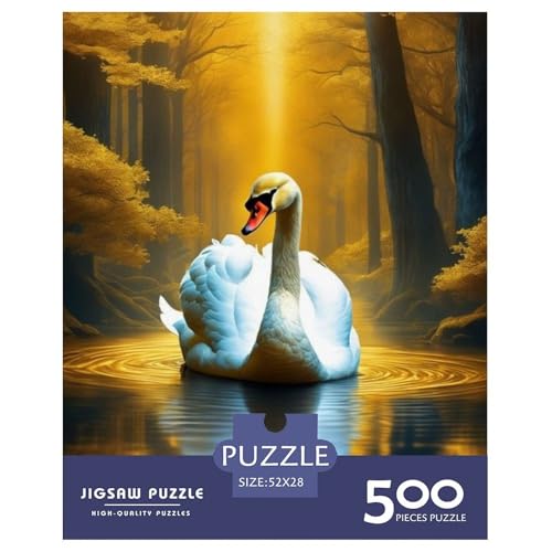 Betreffname> Puzzle 500 Teile für Erwachsene, Holz, Lernspiel, Herausforderungsspielzeug, 500 Teile (52 x 38 cm) von LMYmoney