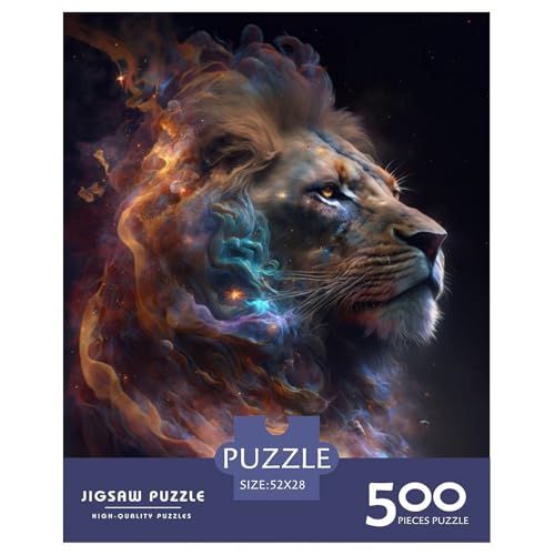 Betreffname> Puzzle 500 Teile für Erwachsene, Holz, Lernspiel, Herausforderungsspielzeug, 500 Teile (52 x 38 cm) von LMYmoney