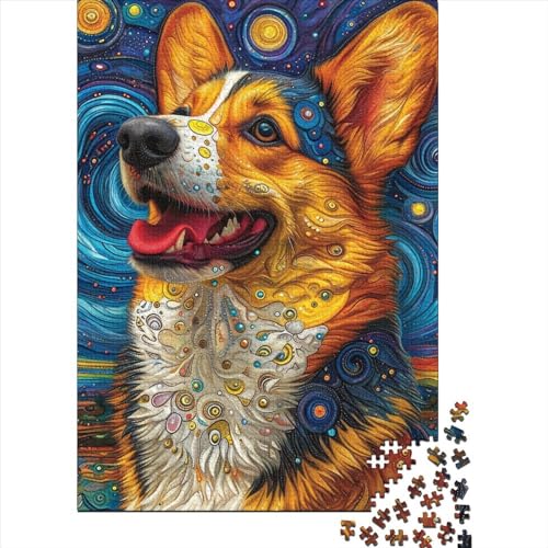 Corgi - Religiöses und inspirierendes Puzzle - Schwierige Herausforderung - 100% recycelte Pappe - Puzzle für Kinder und Erwachsene ab 12 Jahren - 38 x 26 cm / 1000 Teile von LMYmoney