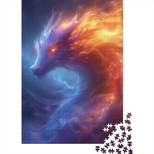 Drachen in den Wolken, Puzzle für Kinder, 1000-teiliges Puzzle für Teenager, Lernspiel, Herausforderung, Spielzeug, 1000 Stück (75 x 50 cm) von LMYmoney