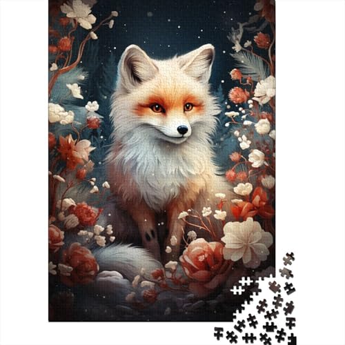 Fantasy Fox Puzzle für Kinder, 500 Teile, Puzzles für Kinder und Teenager ab 12 Jahren, 500 Teile (52 x 38 cm) von LMYmoney