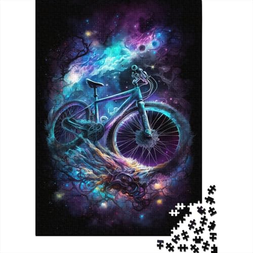 Galaxy Bike Puzzle 300 Teile Puzzle für Kinder, Denkspiel, Puzzlespielzeug für Kinder, 300 Stück (40 x 28 cm) von LMYmoney