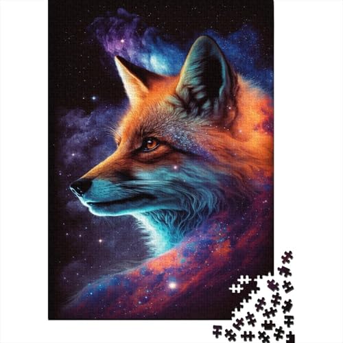 Galaxy Fox Puzzle 1000 Teile Puzzle für Kinder, Denkspiel, Puzzlespielzeug für Kinder, 1000 Stück (75 x 50 cm) von LMYmoney