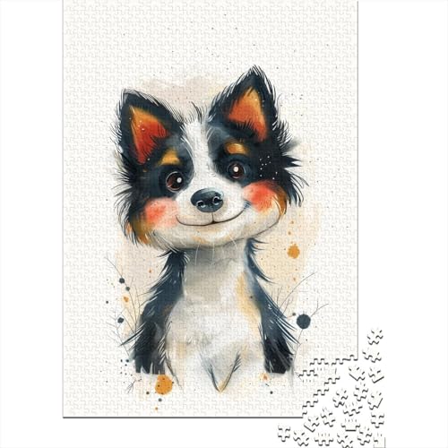 Niedliches Husky-Puzzle mit 300 Teilen für Kinder und Teenager ab 12 Jahren, 300 Teile (40 x 28 cm) von LMYmoney