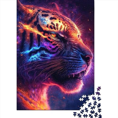 Puzzle „Mystic Tiger Nebula“, 1000 Teile, Holzpuzzle ab 18 Jahren, Freunde und Familie, 1000 Teile (75 x 50 cm) von LMYmoney