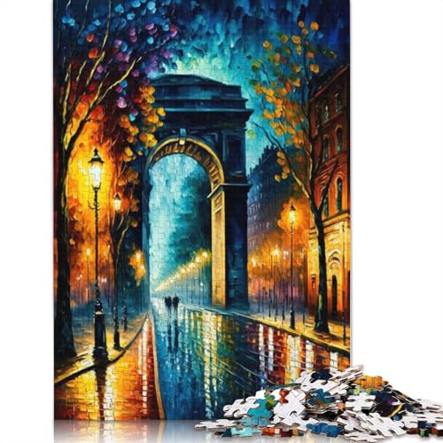 Puzzle „Paris in Farbe“, ab 18 Jahren, Lernspiele, Puzzle für Erwachsene und Teenager, 1000 Teile (75 x 50 cm) von LMYmoney