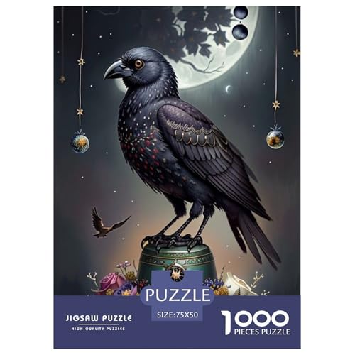 Puzzle 1000 Teile, Tierkunst, Vogel, für Erwachsene und Teenager, Teenager, Mann, Frau, Geschenk, 1000 Teile (75 x 50 cm) von LMYmoney