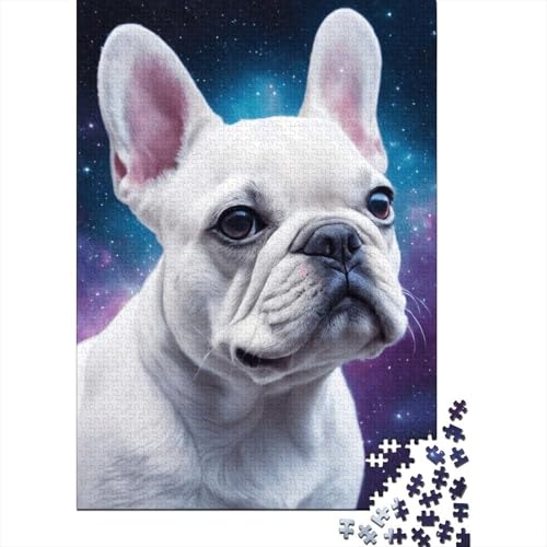 Puzzle 300 Teile, Art Space Dogs, Puzzle für Erwachsene, Kartonpuzzle, Familienaktivität, 300 Teile (40 x 28 cm) von LMYmoney