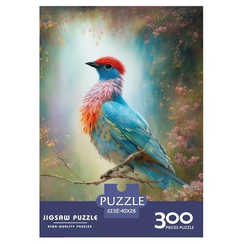 Puzzle für Erwachsene, 300 Stück, Tierkunst, Vogel-Puzzle, Puzzles für Erwachsene, Lernspiel, Herausforderungsspielzeug, 300 Teile (40 x 28 cm) von LMYmoney