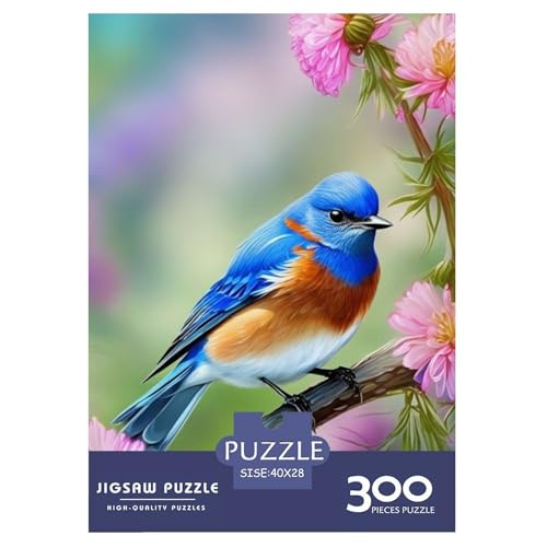 Puzzle für Erwachsene, 300 Stück, Tierkunst, Vogel-Puzzle, Puzzles für Erwachsene, Lernspiel, Herausforderungsspielzeug, 300 Teile (40 x 28 cm) von LMYmoney