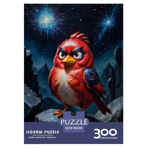 Puzzle für Erwachsene, 300 Teile, Tierkunst, Vogel, Holzpuzzle für Erwachsene, Lernspiel, Herausforderungsspielzeug, 300 Teile (40 x 28 cm) von LMYmoney